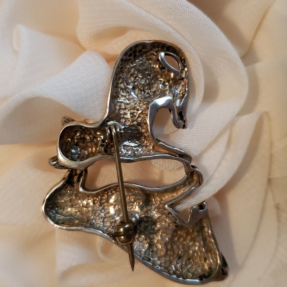 π€ JELAINE 925 STERLING SILVER PIN - Picture 2 of 6